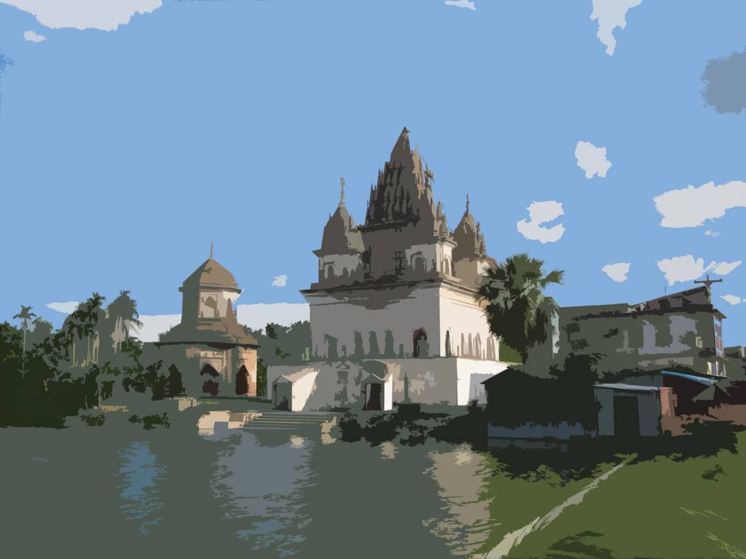 পুঠিয়ায় মন্দির দর্শন